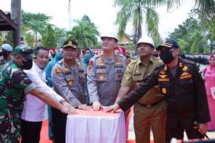 Kapolda Riau Laksanakan Kunker ke Mapolres Siak, Bupati Alfedri: Semangat Baru Bagi Kabupaten Siak